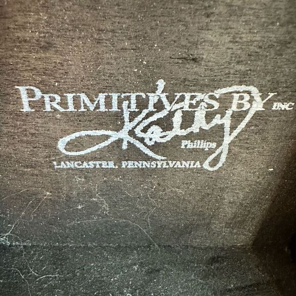 Primitives by Kathy Rustic Black White Wooden If I Didn't Have Box Sign NWT - Picture 5 of 5